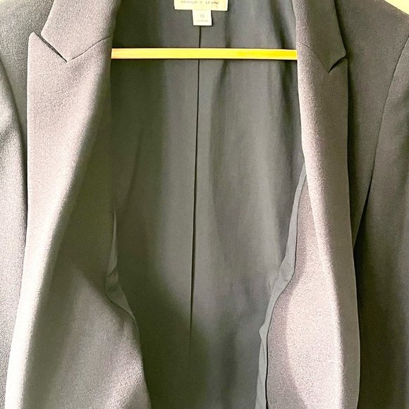 WOMENS TAHARI NAVY/ROYAL BLUE PANT SUIT NEVER WORN - Picture 3 of 9